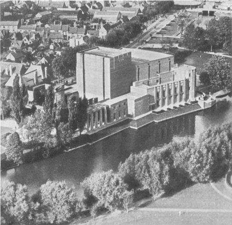 The new Shakespeare Memorial Theatre