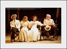 Jonathan Hyde, Romola Garai, Frances Barber and William Gaunt in THE SEAGULL 2007/08