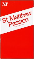 2011: ST MATTHEW PASSION