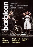2019: THE CHERRY ORCHARD, THE GOOD PERSON OF SZECHWAN and MOTHER'S FIELD